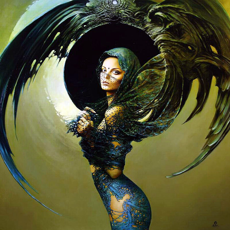 Художник Кароль бак (Karol bak)